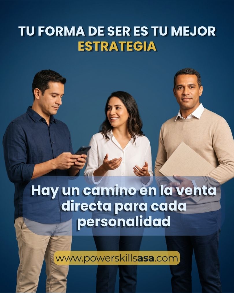 Formas de vender en venta directa según tu personalidad